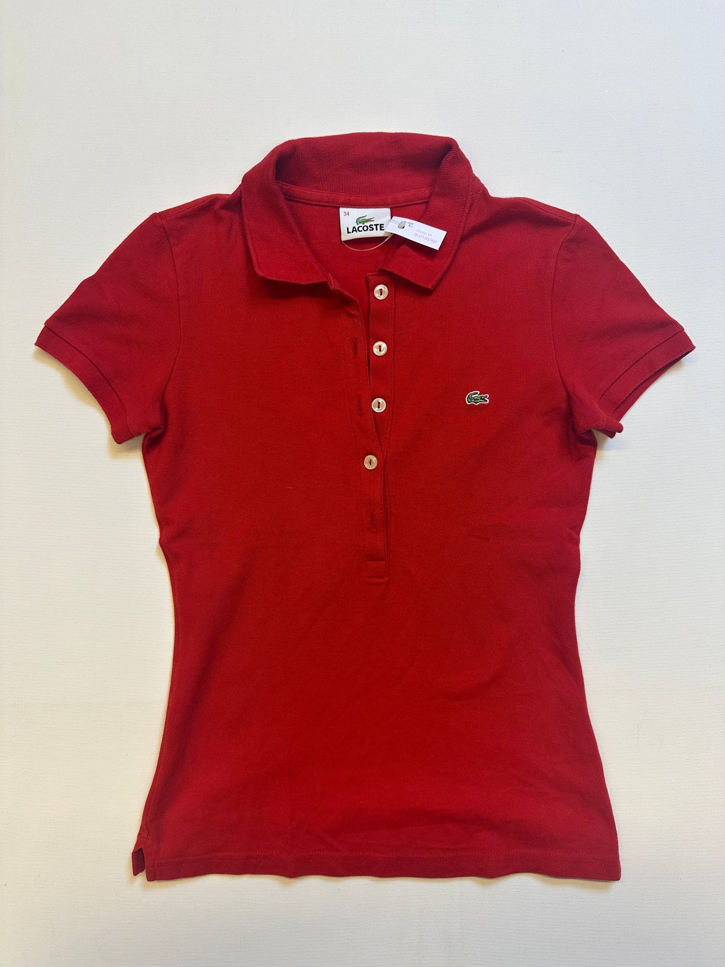 Lacoste Polo rot