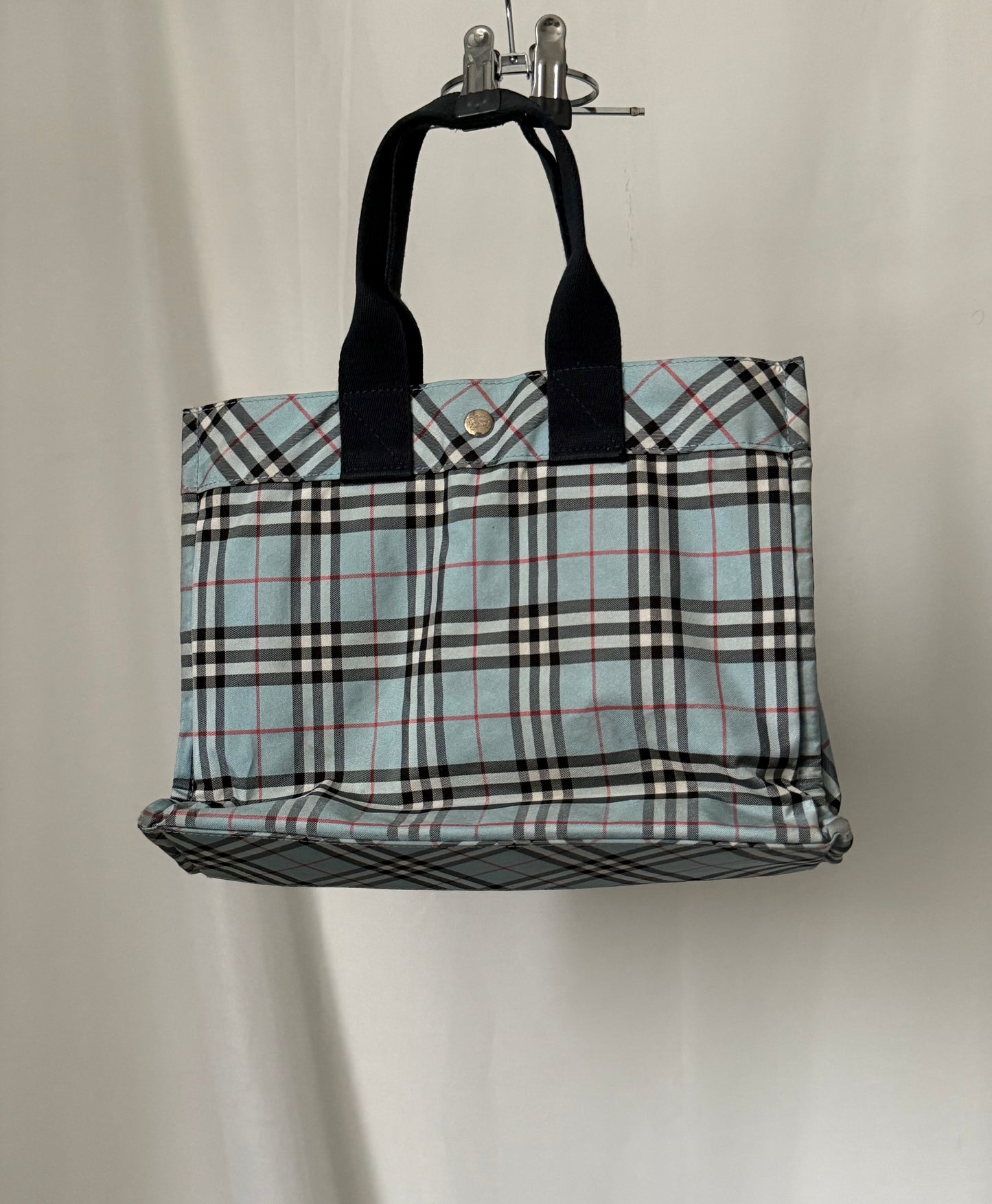Burberry Bag Blue Pattern