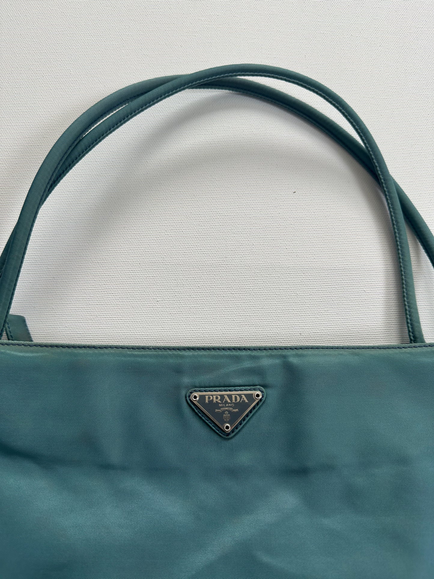 Prada Tasche Nylon Blau