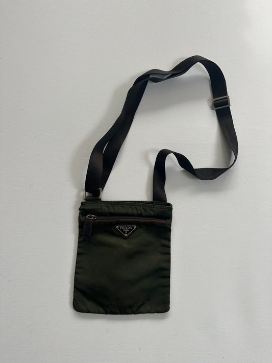 Prada Tasche Nylon grün