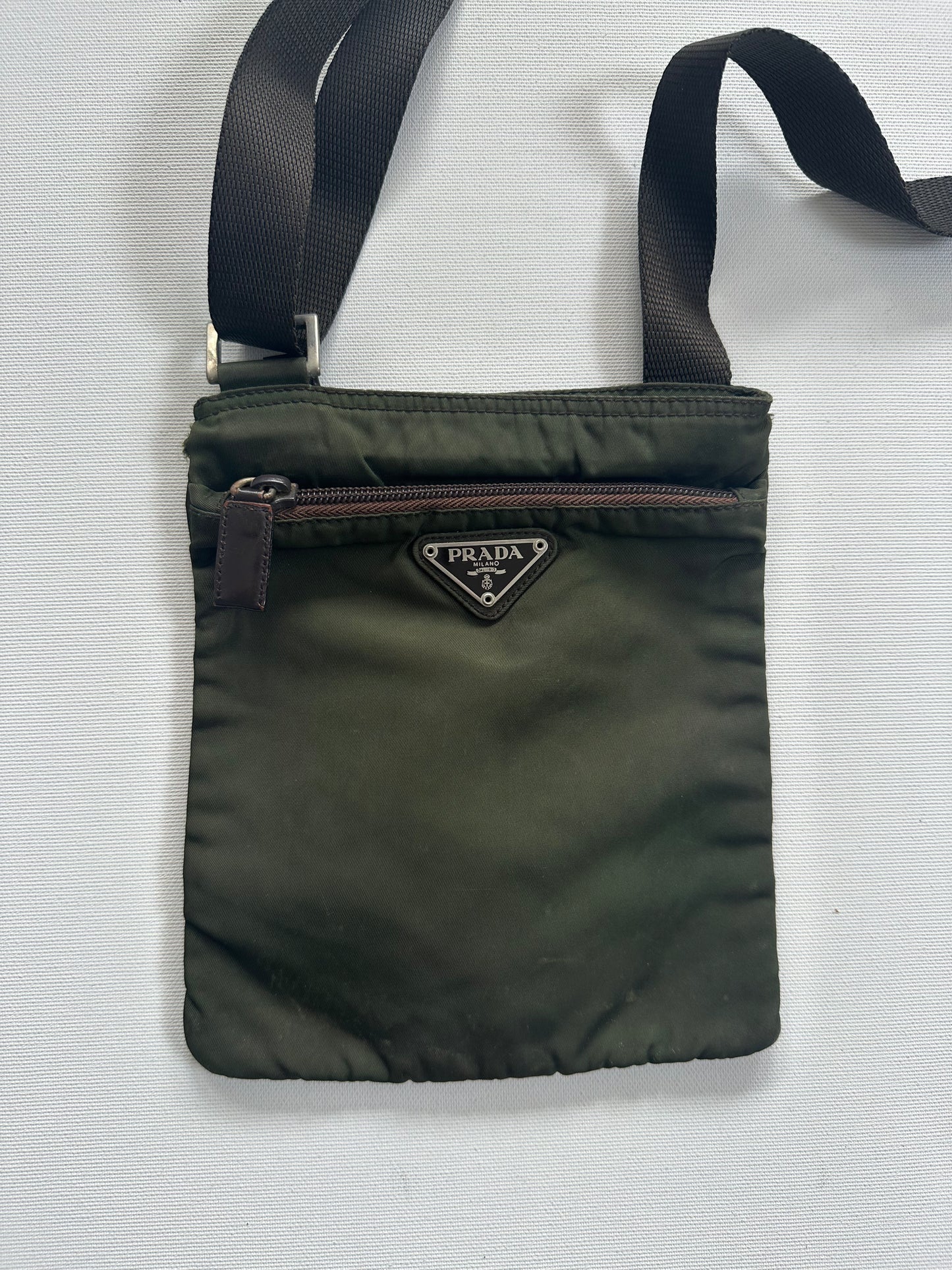 Prada Tasche Nylon grün