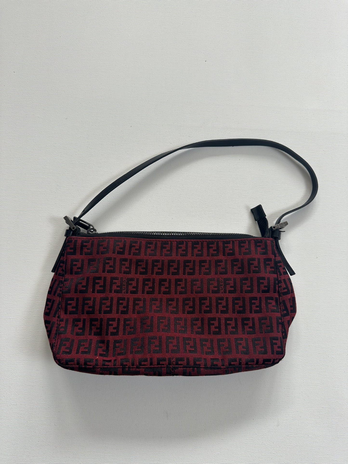 Fendi Tasche Weinrot