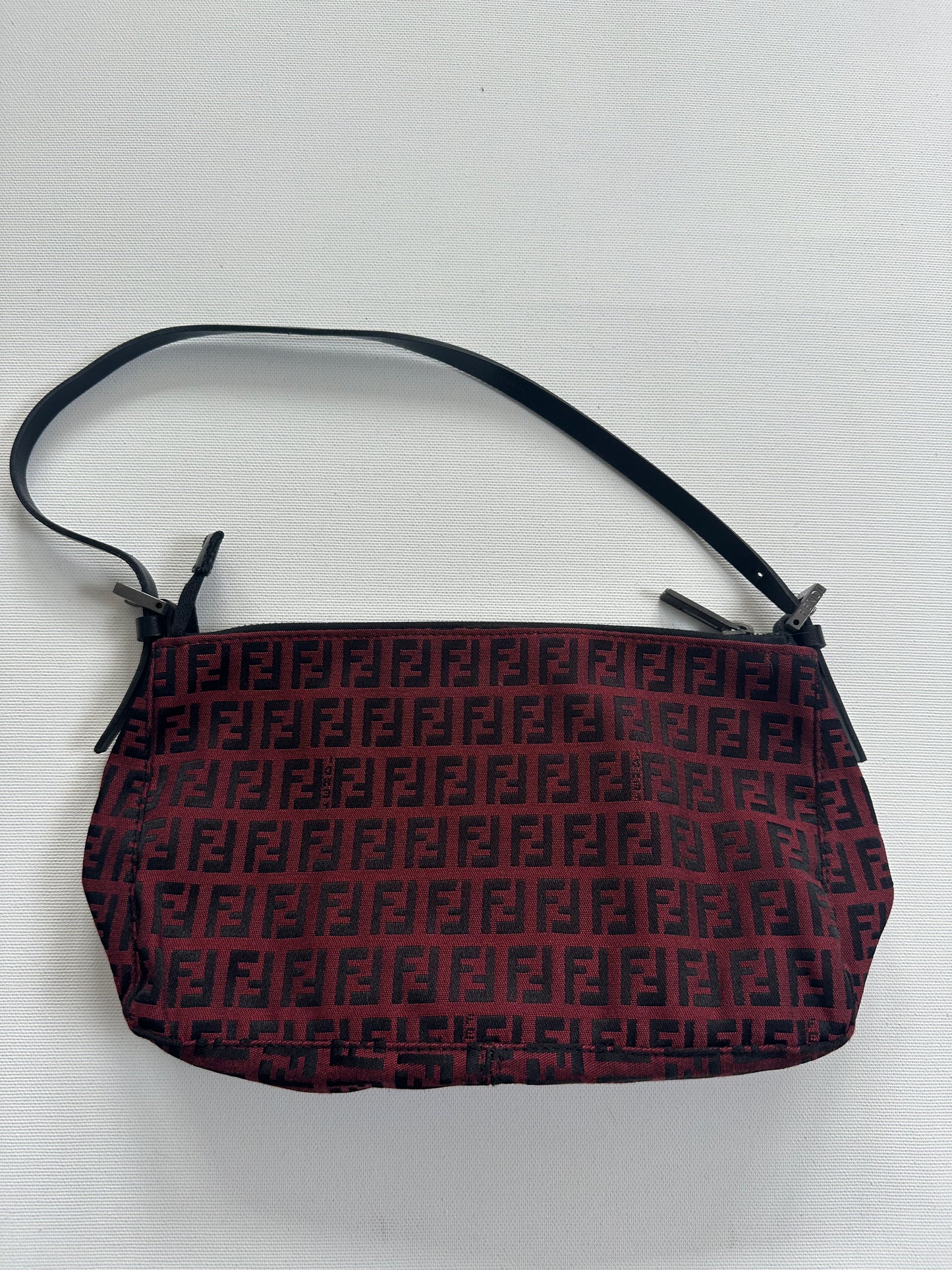 Fendi Tasche Weinrot